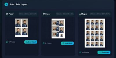 Passport Photo Print – সহজে ও নির্ভুলভাবে পাসপোর্ট ছবি তৈরি করুন
