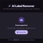 AI Label Remover: ছবির AI Metadata সরানোর সহজ অনলাইন টুল