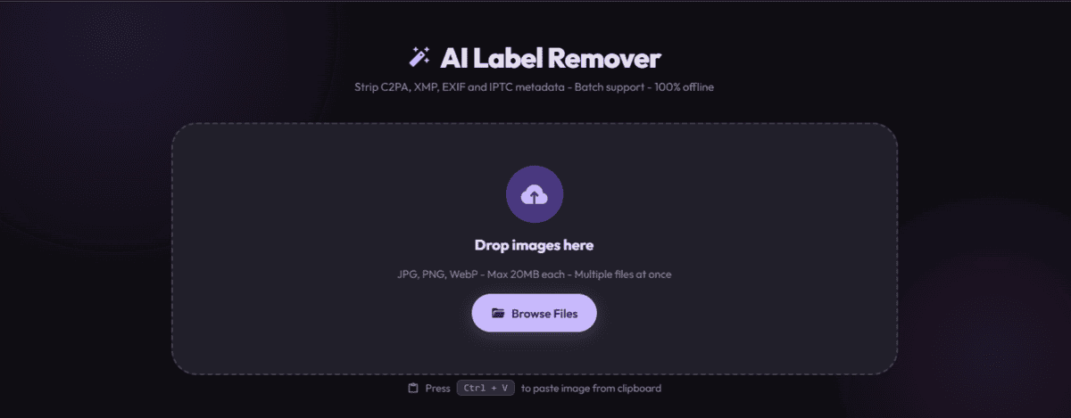 AI Label Remover