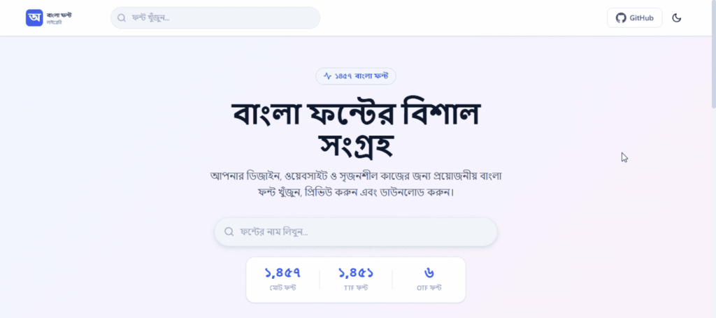 Bangla Fonts