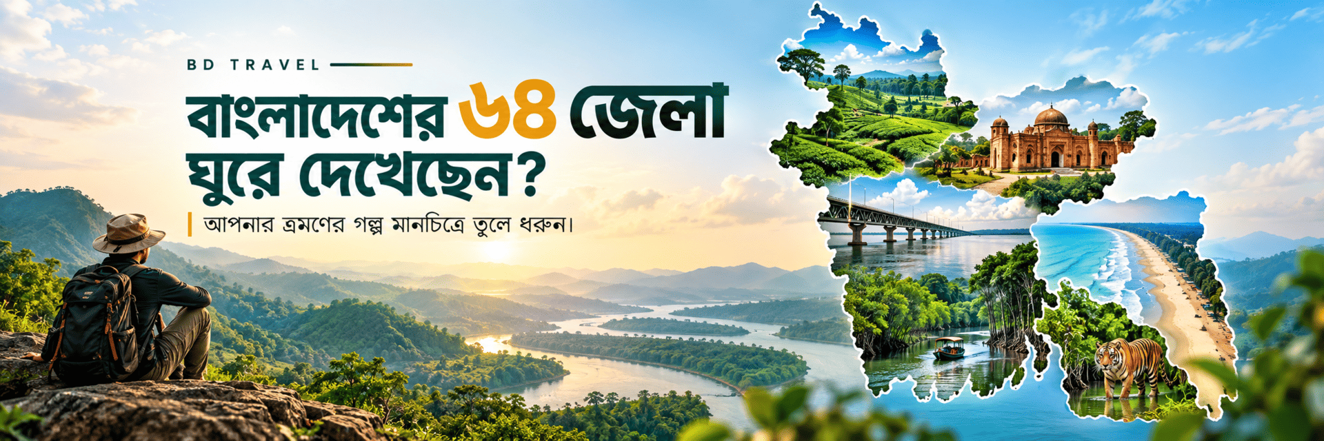Bangladesh Through 64 Districts