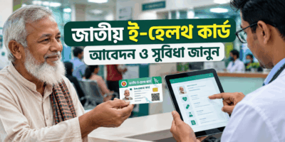 জাতীয় ই-হেলথ কার্ড করার নিয়ম, অনলাইন নিবন্ধন ও সরকারি হাসপাতালে আউটডোর অ্যাপয়েন্টমেন্ট নেওয়ার পদ্ধতি