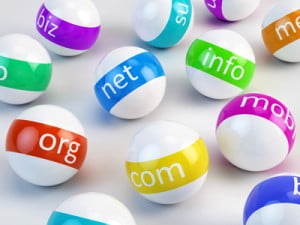 Domain names and internet concept